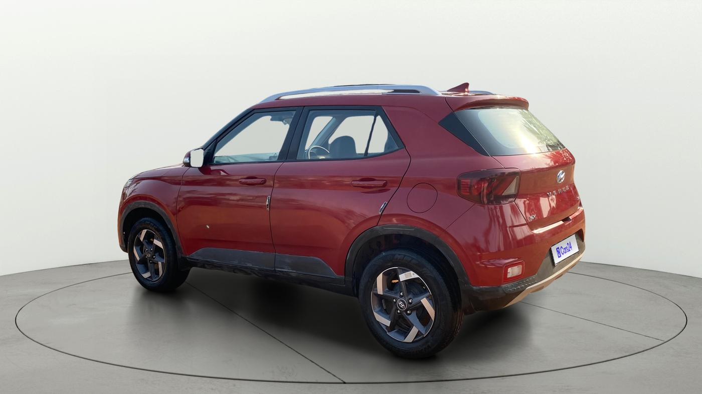 2022 Hyundai VENUE SX 1.0 TURBO IMT, Petrol, Manual, 43,696 km, Left Back Diagonal