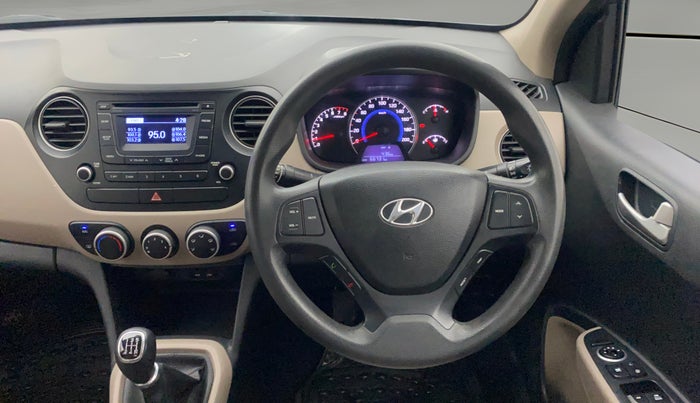 2015 Hyundai Grand i10 SPORTZ 1.2 KAPPA VTVT, Petrol, Manual, 66,688 km, Steering Wheel Close Up