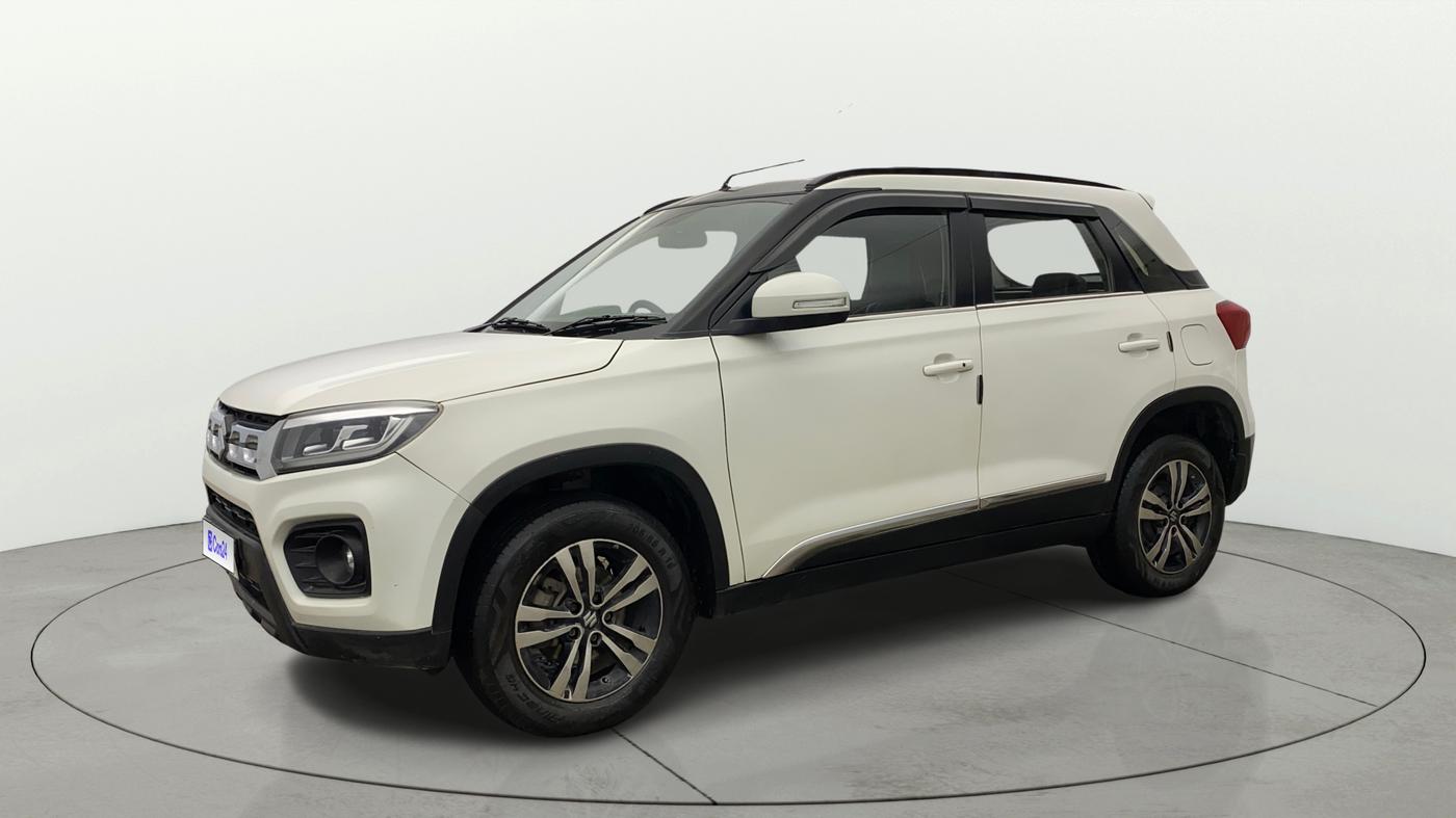 2021 Maruti Vitara Brezza VXI, Petrol, Manual, 61,309 km, Left Front Diagonal