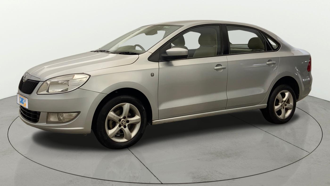 2013 Skoda Rapid ELEGANCE 1.6 MPI MT, Petrol, Manual, 84,349 km, Left Front Diagonal