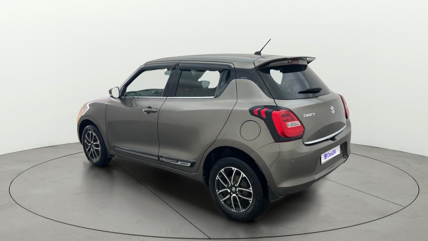 2021 Maruti Swift ZXI PLUS AMT, Petrol, Automatic, 50,378 km, Left Back Diagonal