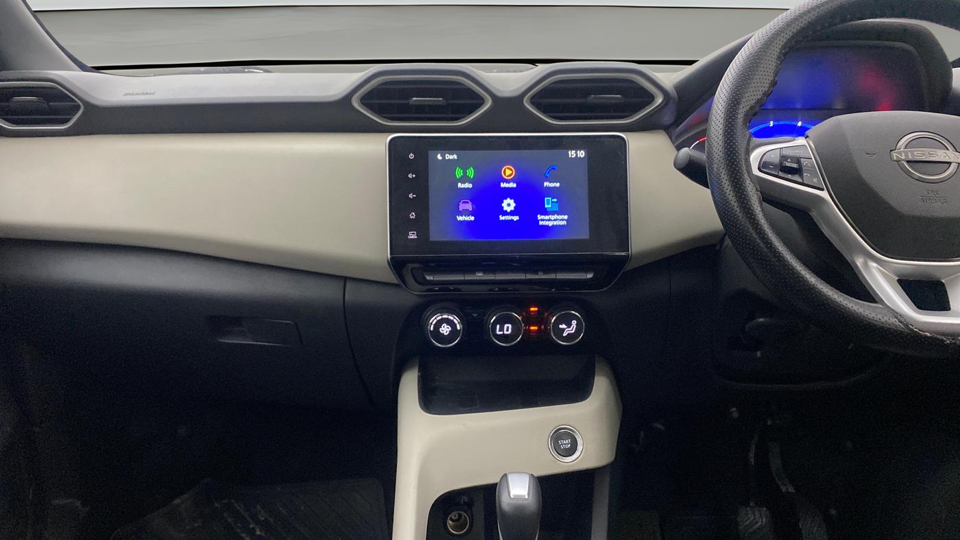 2021 Nissan MAGNITE XV PREMIUM TURBO CVT, Petrol, Automatic, 32,506 km, Air Conditioner