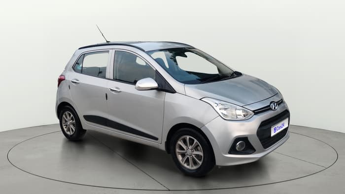 2016 Hyundai Grand i10 ASTA (O) AT 1.2 KAPPA VTVT, Petrol, Automatic, 55,073 km, Right Front Diagonal