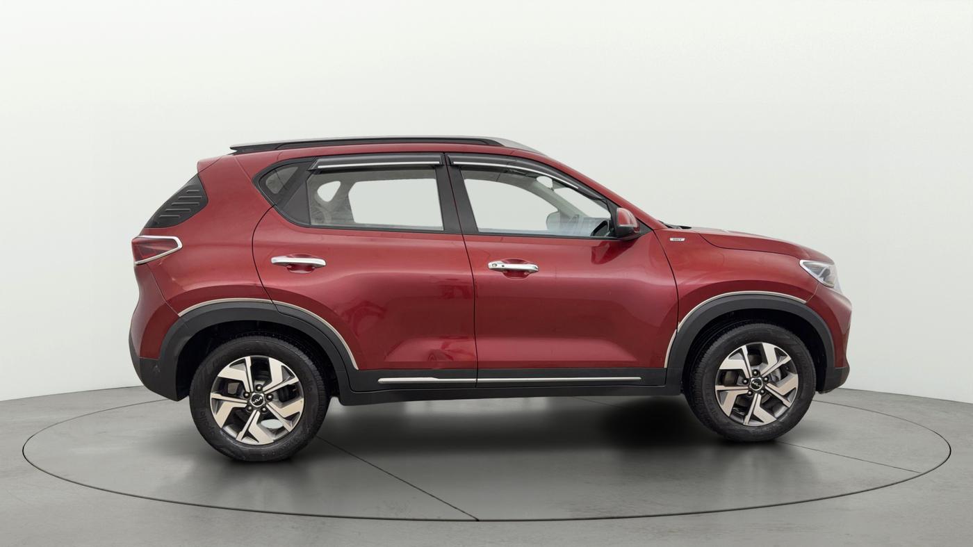 2021 KIA SONET HTX 1.0 IMT, Petrol, Manual, 1,15,380 km, Right Side View