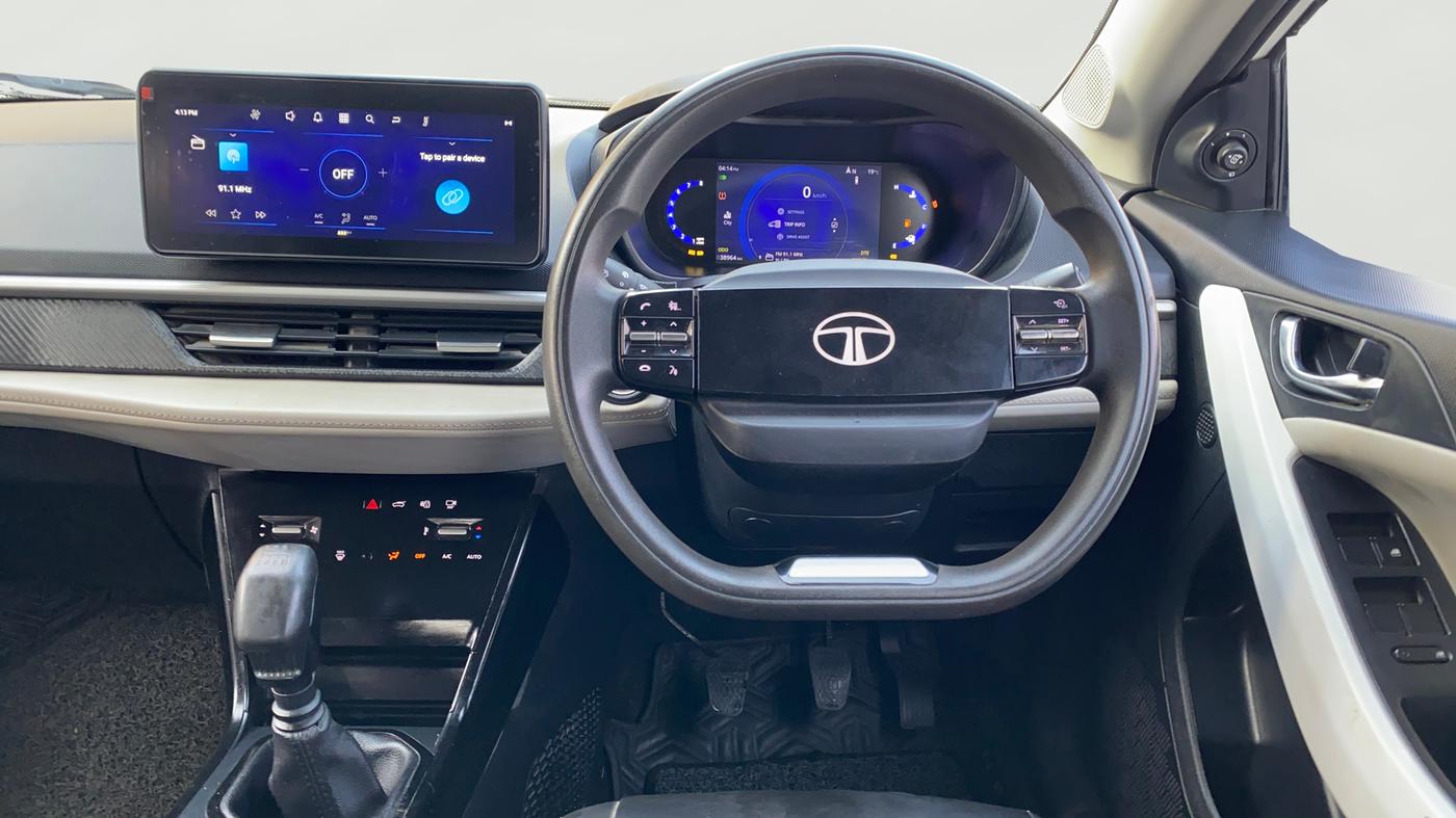 2024 Tata NEXON CREATIVE PLUS S 1.2 REVOTRON 6 MT, Petrol, Manual, 38,965 km, Steering Wheel Close Up