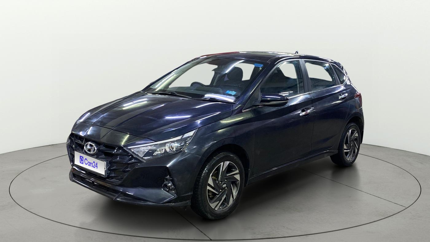 2021 Hyundai NEW I20 ASTA 1.2 AT, Petrol, Automatic, 49,399 km, Left Front Diagonal