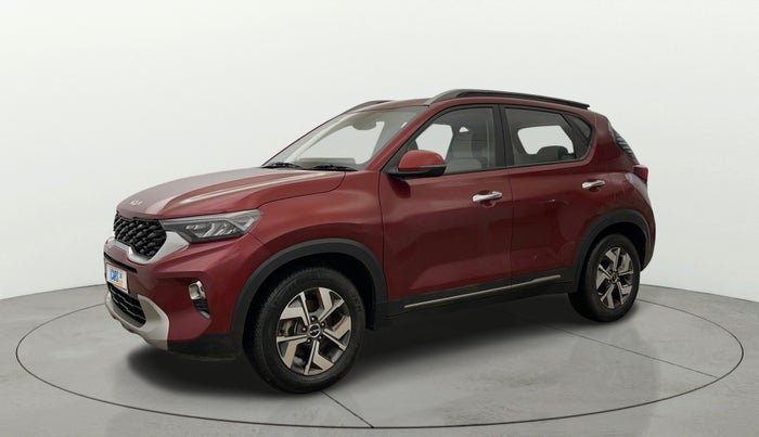 2021 KIA SONET HTX PLUS 1.0 IMT, Petrol, Manual, 43,591 km, Left Front Diagonal