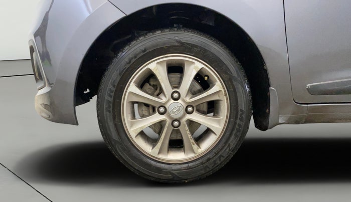 2016 Hyundai Grand i10 ASTA (O) AT 1.2 KAPPA VTVT, Petrol, Automatic, 54,008 km, Left Front Wheel