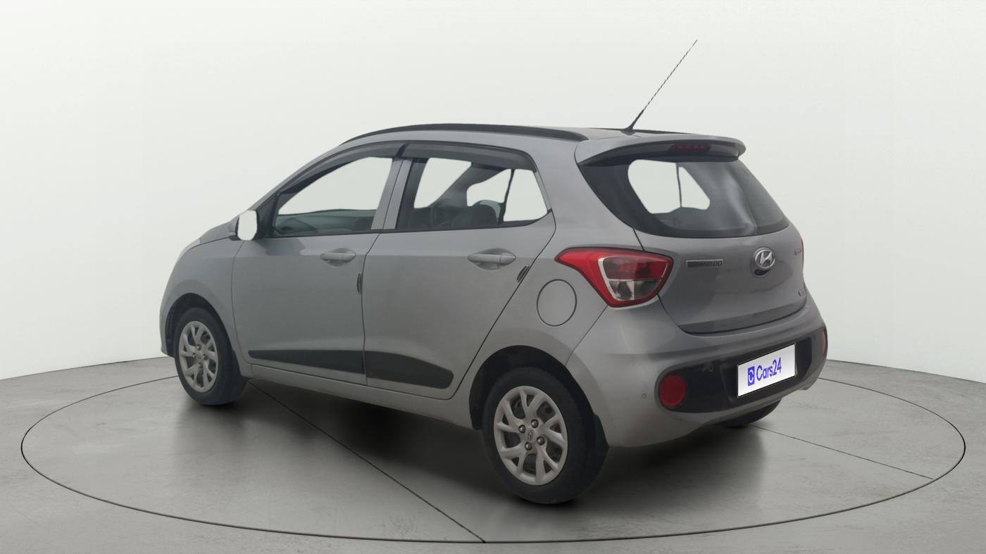 2019 Hyundai Grand i10 SPORTZ 1.2 KAPPA VTVT, Petrol, Manual, 30,228 km, Left Back Diagonal