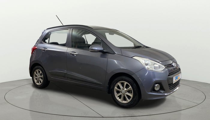 2016 Hyundai Grand i10 ASTA (O) 1.2 KAPPA VTVT, Petrol, Manual, 97,601 km, Right Front Diagonal