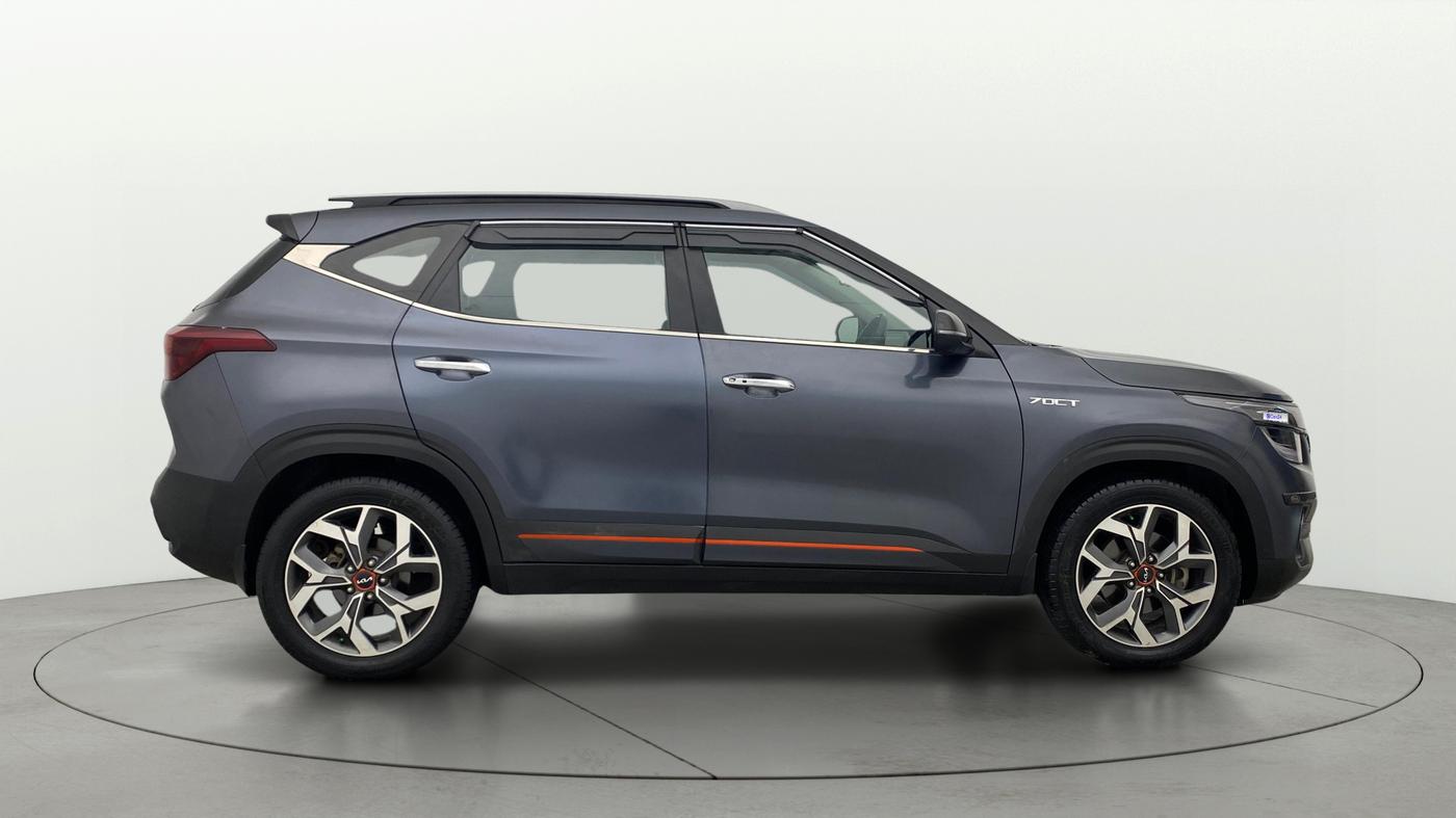 2021 KIA SELTOS X LINE 1.4 PETROL DCT, Petrol, Automatic, 58,027 km, Right Side View