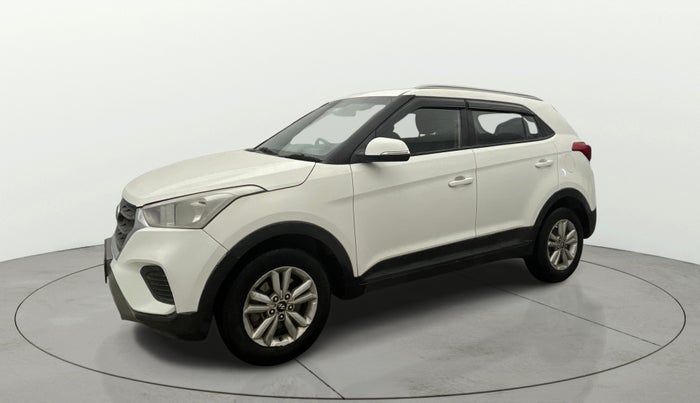 2018 Hyundai Creta E PLUS 1.6 PETROL, Petrol, Manual, 89,075 km, Left Front Diagonal