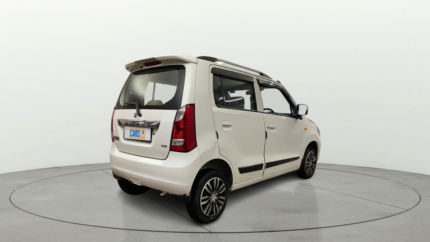 2018 Maruti Wagon R 1.0 VXI, Petrol, Manual, 38,157 km, Right Back Diagonal