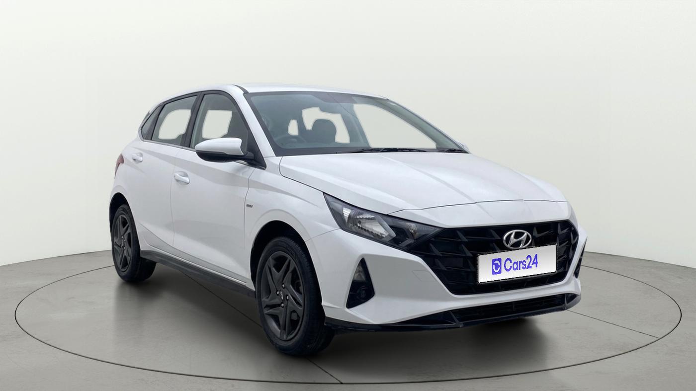 2022 Hyundai NEW I20 Sportz 1.2 IVT, Petrol, Automatic, 50,396 km, Right Front Diagonal