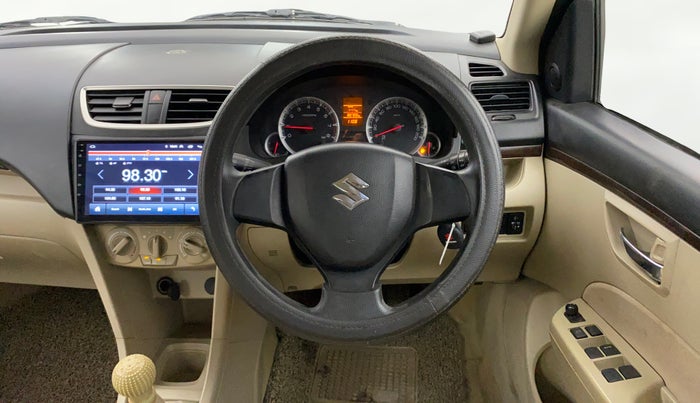 2013 Maruti Swift Dzire VXI, Petrol, Manual, 80,659 km, Steering Wheel Close Up