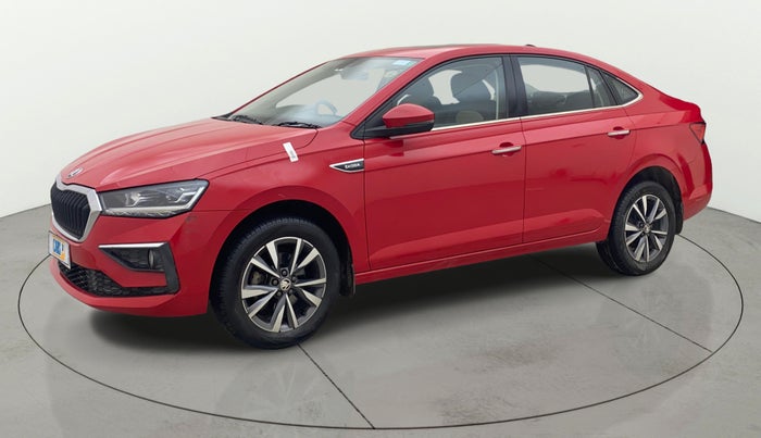 2023 Skoda SLAVIA STYLE 1.0L TSI AT, Petrol, Automatic, 17,580 km, Left Front Diagonal