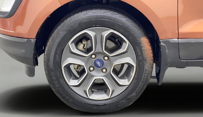 2019 Ford Ecosport TITANIUM 1.5L SPORTS(SUNROOF) DIESEL, Diesel, Manual, 1,04,043 km, Left Front Wheel