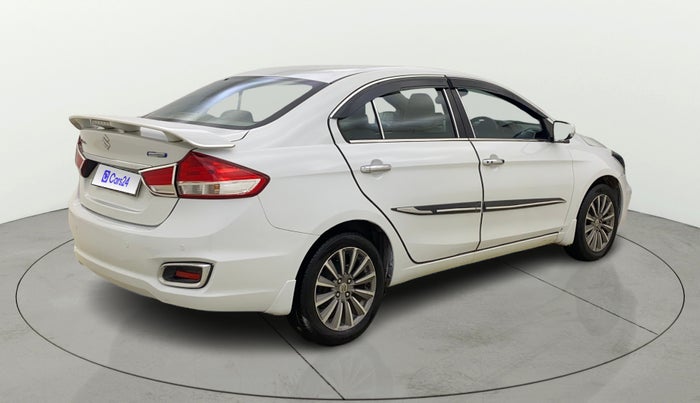 2018 Maruti Ciaz ALPHA 1.5 SHVS PETROL, CNG, Manual, 80,168 km, Right Back Diagonal