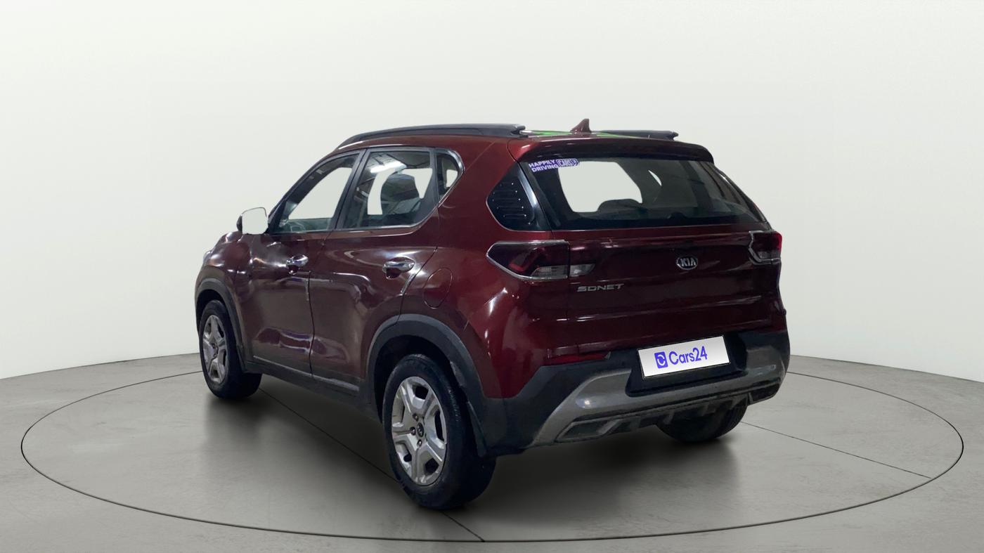 2020 KIA SONET HTX 1.5, Diesel, Manual, 46,201 km, Left Back Diagonal