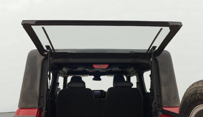 2021 Mahindra Thar LX PETROL HT 4WD AT, Petrol, Automatic, 25,244 km, Boot Door Open