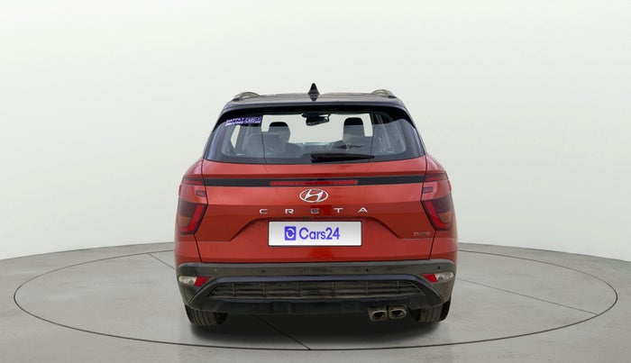 2021 Hyundai Creta SX (O) 1.4 TURBO DCT DUAL TONE, Petrol, Automatic, 29,416 km, Back/Rear