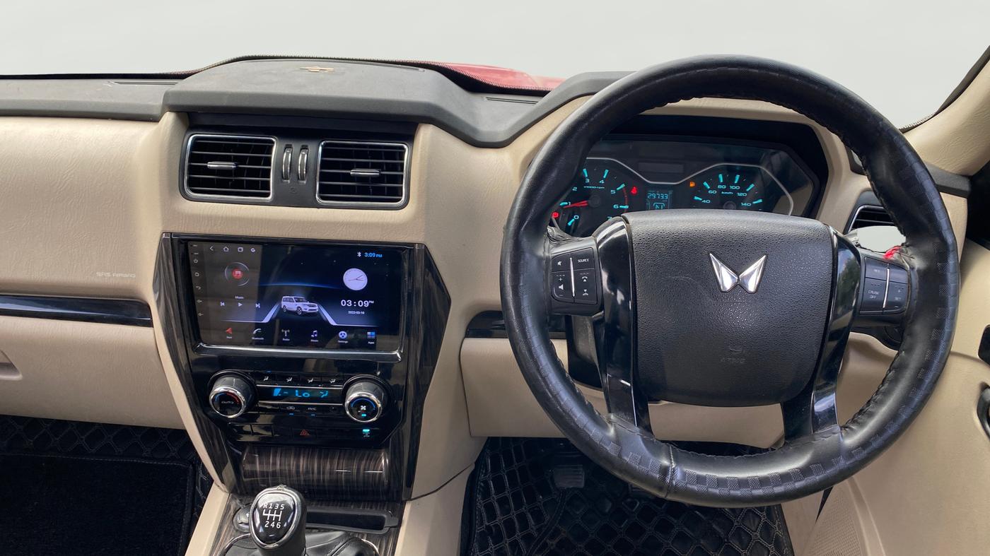 2024 Mahindra SCORPIO CLASSIC S11 7STR, Diesel, Manual, 38,933 km, Steering Wheel Close Up