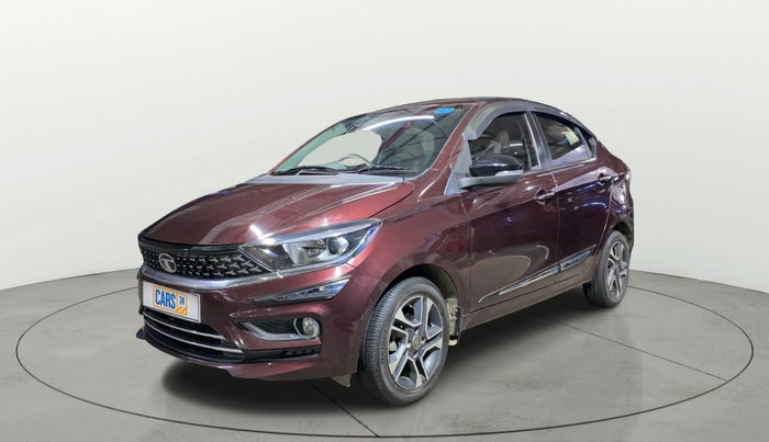 2021 Tata TIGOR XZ PLUS PETROL, Petrol, Manual, 46,993 km, Left Front Diagonal