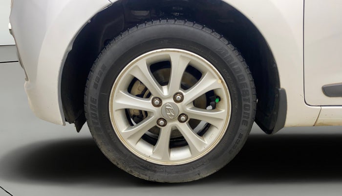 2014 Hyundai Grand i10 ASTA AT 1.2 KAPPA VTVT, Petrol, Automatic, 81,332 km, Left Front Wheel