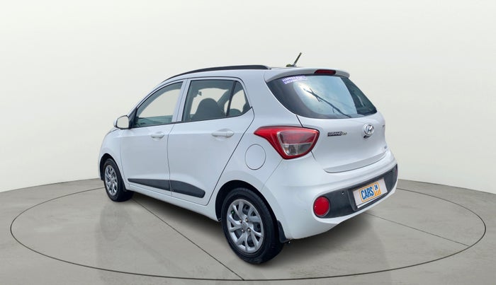 2017 Hyundai Grand i10 SPORTZ (O) 1.2 KAPPA VTVT, Petrol, Manual, 67,512 km, Left Back Diagonal