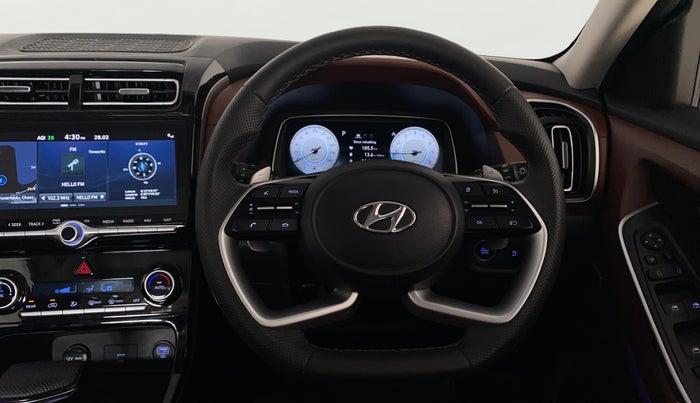 2023 Hyundai ALCAZAR 1.5 SIGNATURE (O) TURBO DCT 7, Petrol, Automatic, 29,417 km, Steering Wheel Close Up