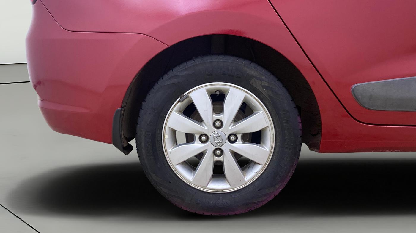 2014 Hyundai Xcent S (O) 1.2, Petrol, Manual, 51,492 km, Right Rear Wheel