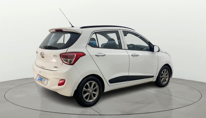 2016 Hyundai Grand i10 ASTA (O) AT 1.2 KAPPA VTVT, CNG, Automatic, 75,556 km, Right Back Diagonal