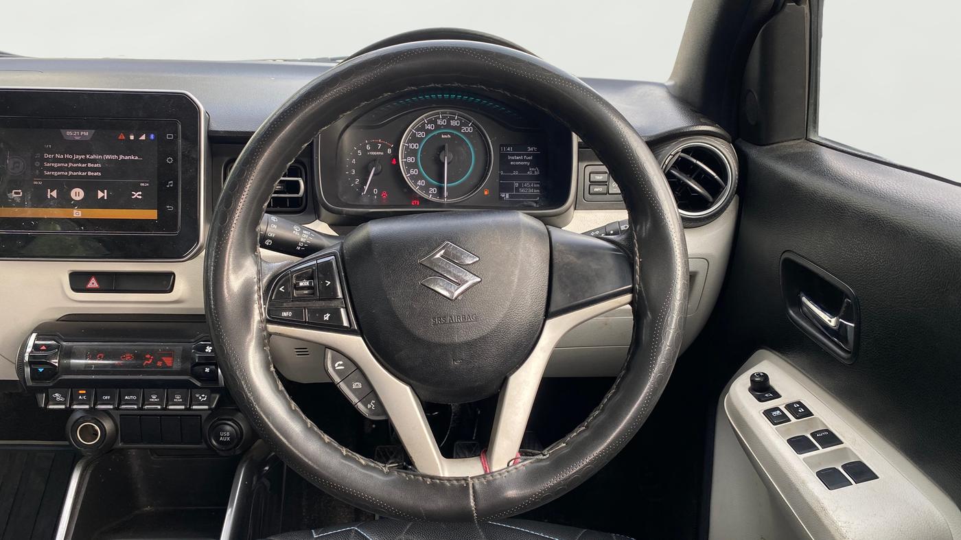 2020 Maruti IGNIS ALPHA 1.2, Petrol, Manual, 56,212 km, Steering Wheel Close Up