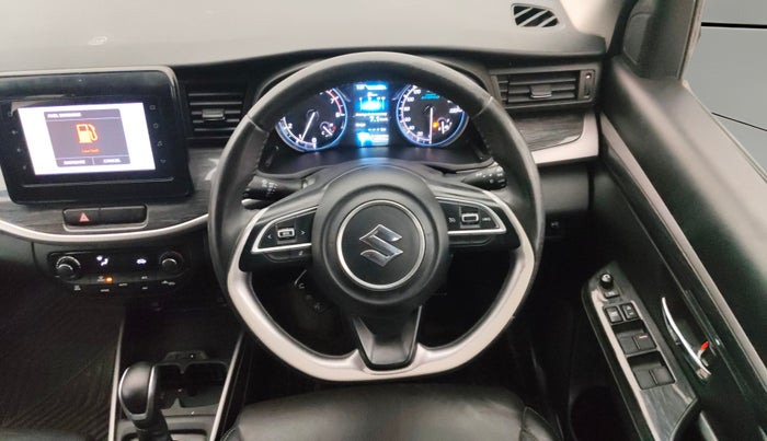 2019 Maruti XL6 ALPHA AT, Petrol, Automatic, 1,36,526 km, Steering Wheel Close Up