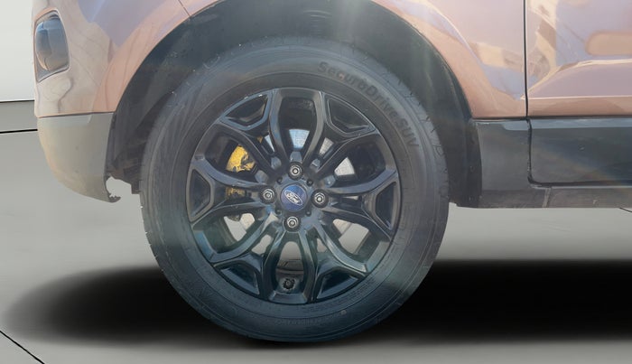 2017 Ford Ecosport TITANIUM 1.5L DIESEL, Diesel, Manual, 1,29,287 km, Left Front Wheel