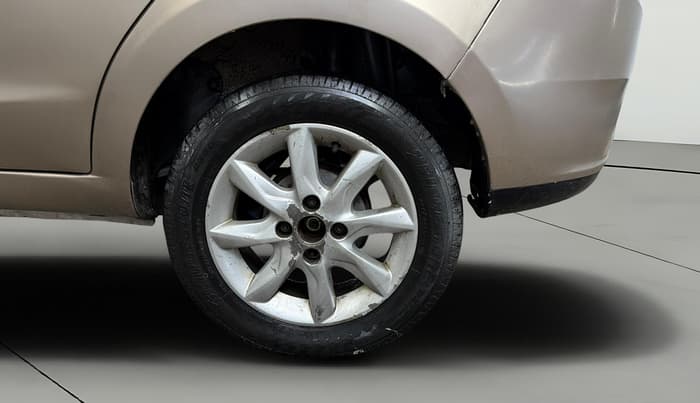 2014 Tata Zest XT PETROL, Petrol, Manual, 74,150 km, Left Rear Wheel
