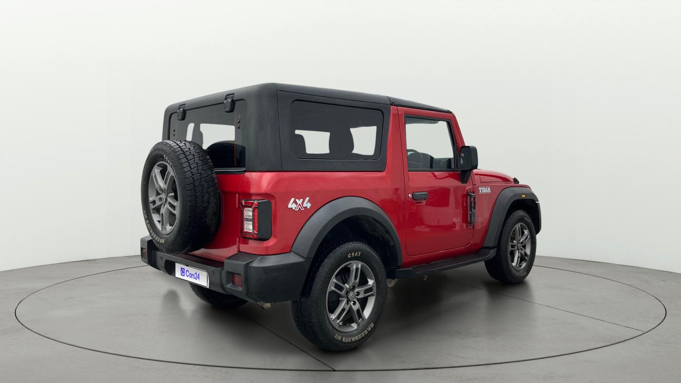 2024 Mahindra Thar LX D AT 4WD HT, Diesel, Automatic, 33,639 km, Right Back Diagonal