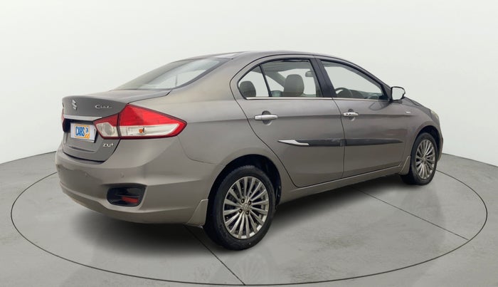 2015 Maruti Ciaz ZXI+, Petrol, Manual, 58,073 km, Right Back Diagonal