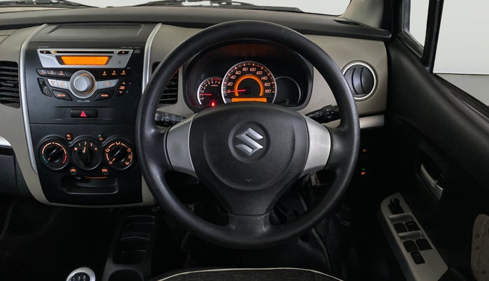 2015 Maruti Wagon R 1.0 VXI, Petrol, Manual, 49,111 km, Steering Wheel Close Up