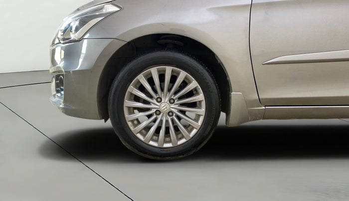 2018 Maruti Ciaz ALPHA  AT 1.4  PETROL, Petrol, Automatic, 59,579 km, Left Front Wheel