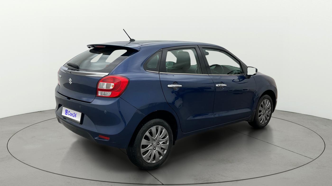 2018 Maruti Baleno ALPHA PETROL 1.2, Petrol, Manual, 42,076 km, Right Back Diagonal