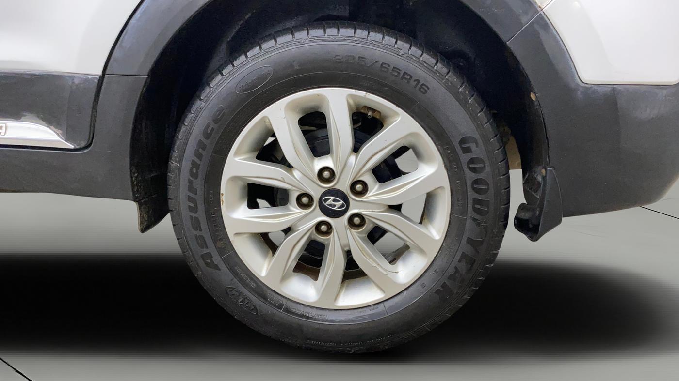 2019 Hyundai Creta SX 1.6 PETROL, Petrol, Manual, 71,876 km, Left Rear Wheel