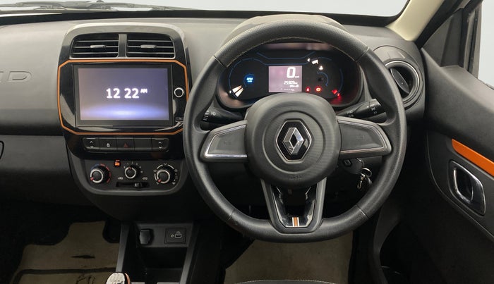 2021 Renault Kwid CLIMBER 1.0 (O), Petrol, Manual, 25,909 km, Steering Wheel Close Up