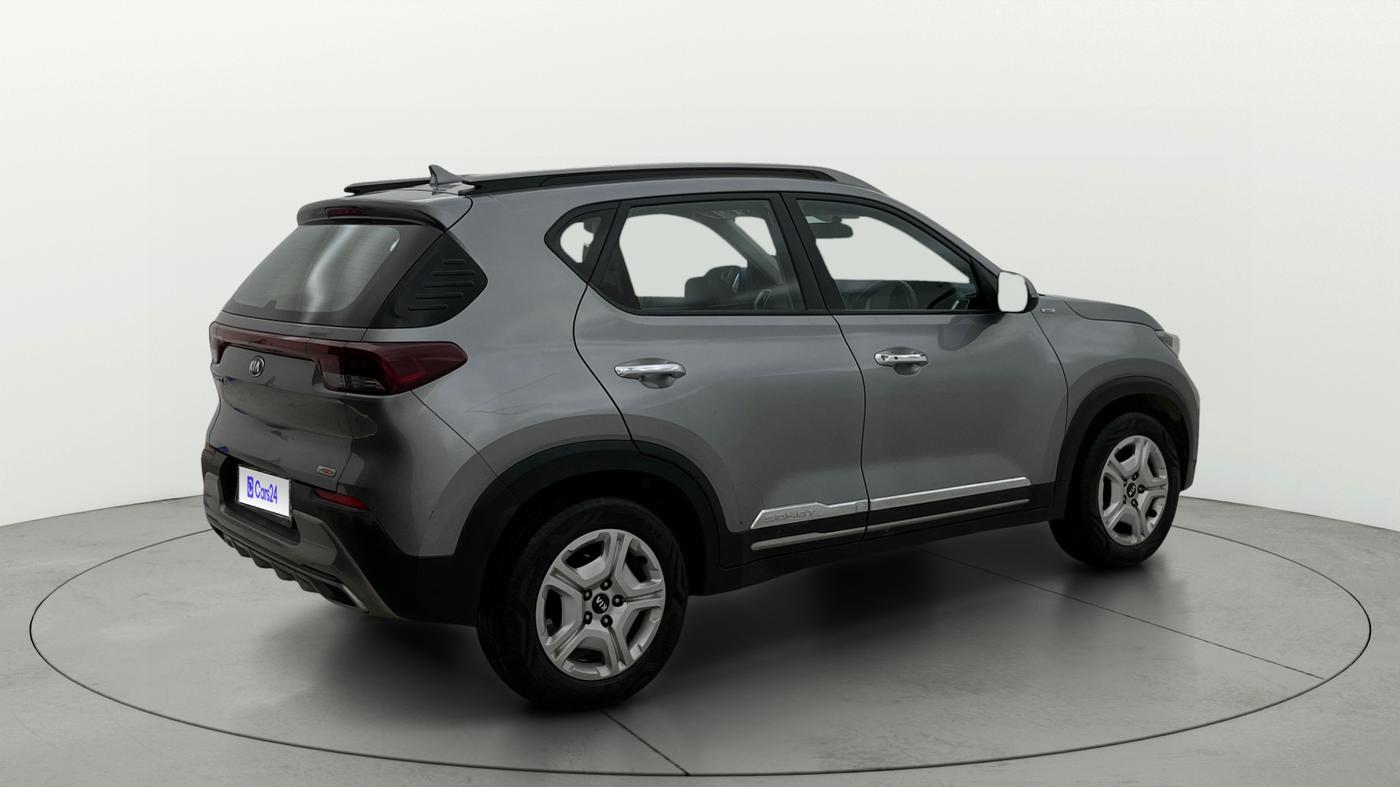 2020 KIA SONET HTX 1.0 IMT, Petrol, Manual, 34,064 km, Right Back Diagonal