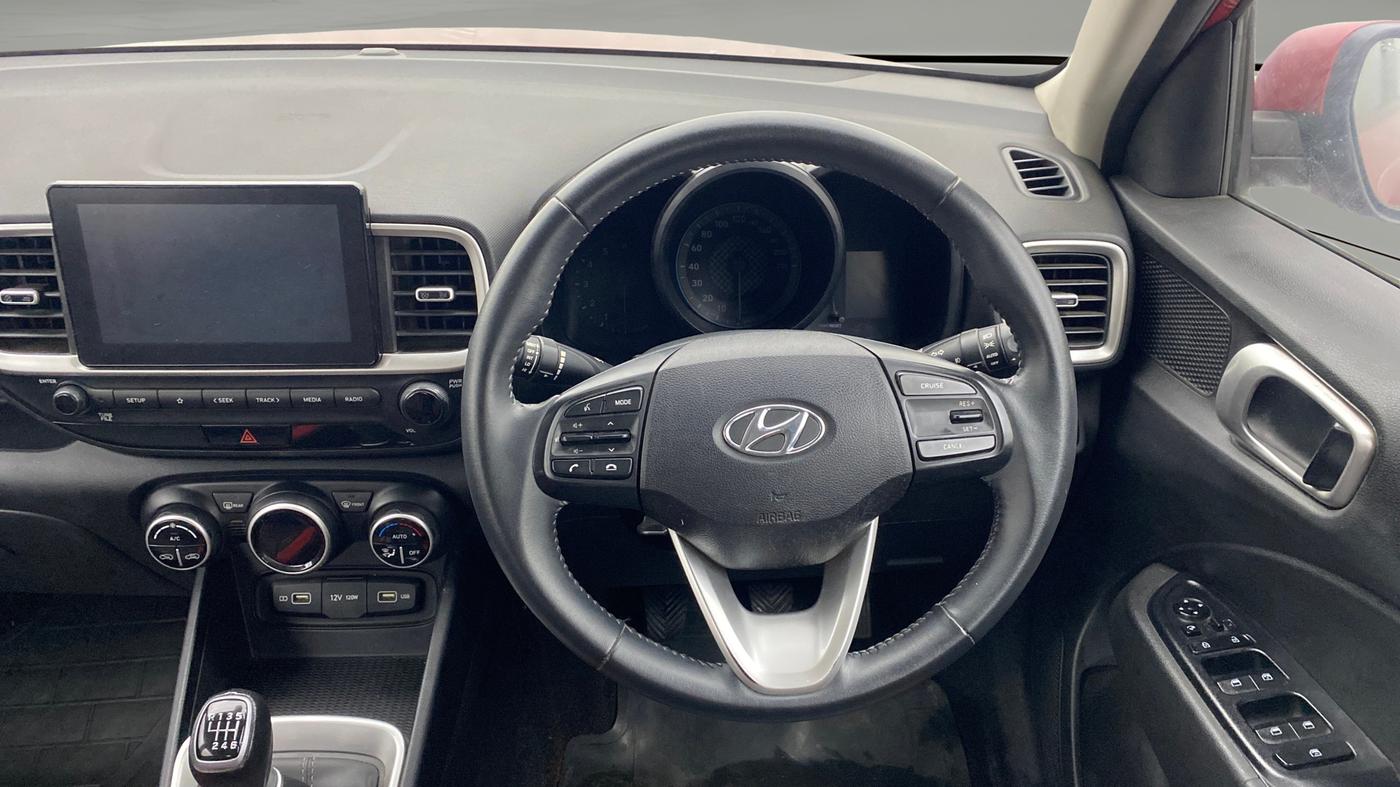 2021 Hyundai VENUE SX 1.5 CRDI, Diesel, Manual, 63,935 km, Steering Wheel Close Up