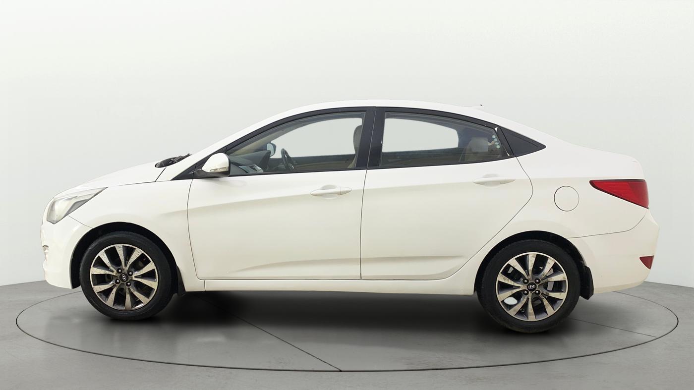2016 Hyundai Verna 1.6 VTVT SX AT, CNG, Automatic, 77,571 km, Left Side