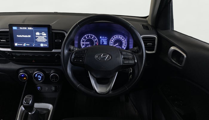 2020 Hyundai VENUE SX 1.0 TURBO IMT, Petrol, Manual, 1,19,631 km, Steering Wheel Close Up