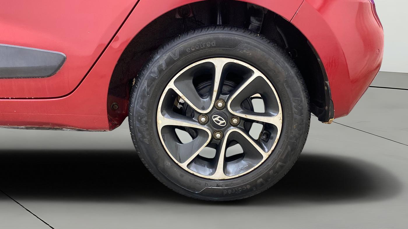 2018 Hyundai Grand i10 ASTA 1.2 KAPPA VTVT, Petrol, Manual, 75,137 km, Left Rear Wheel