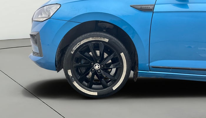 2023 Skoda SLAVIA AMBITION 1.0L TSI MT, Petrol, Manual, 51,751 km, Left Front Wheel