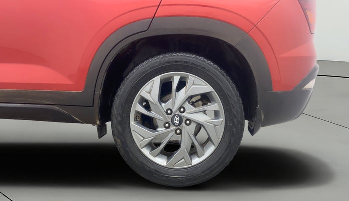 2021 Hyundai Creta SX (O) 1.4 TURBO DCT DUAL TONE, Petrol, Automatic, 64,701 km, Left Rear Wheel